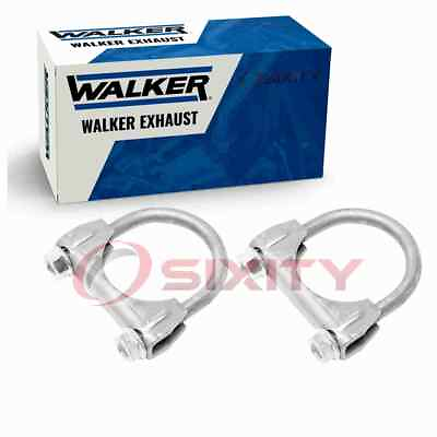 #ad 2 pc Walker H Pipe To Muffler Exhaust Clamps for 1996 1999 Chevrolet C1500 ie $12.12