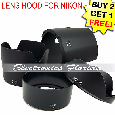 #ad Camera Bayonet Lens Hood Compatible with Nikon Model Lens Hood HB $11.81