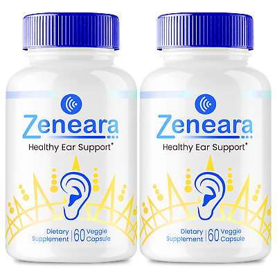 #ad Zeneara Ear Support Capsule Official Formula 2 Pack $44.95