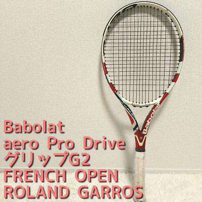 #ad Babolat tennis racquet Racket Babolat babolat aero pro drive French Open G2 $114.11