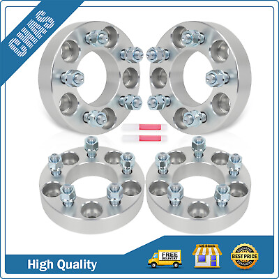 4 5x4.5 to 5x4.25 Wheel Adapters 1.25quot; 5x114.3 Hub to 5x108 Wheel For Honda #ad $67.97