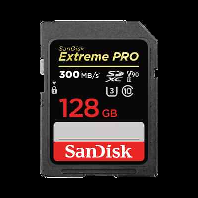 #ad SanDisk 128GB Extreme PRO SDXC UHS Il Memory Card SDSDXDK 128G GN4IN $124.99