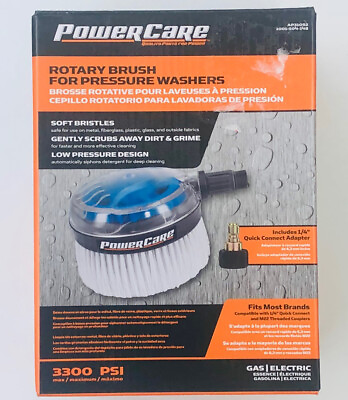 #ad Power Care Rotary Brush for Pressure Washers 3300PSI AP31092 Gas Electric $16.00