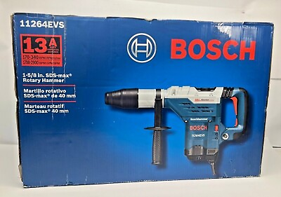 #ad Bosch 13 Amp 1 5 8 in SDS Max Variable Speed Corded Rotary Hammer Drill $545.00