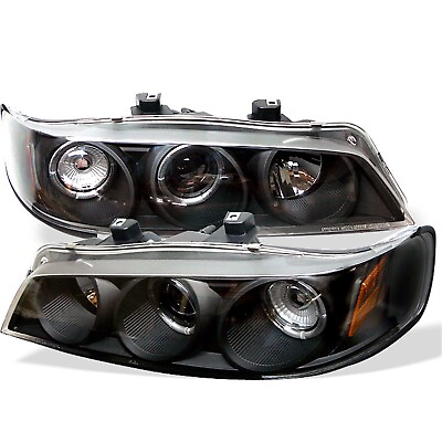 #ad Spyder Auto 5010698 Halo Projector Headlights Fits 94 97 Accord $207.16