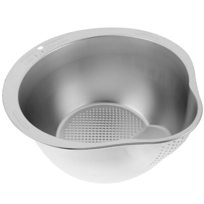 #ad #ad Stainless Steel Rice Bowl Washer Strainer Strainers and Colanders $23.07