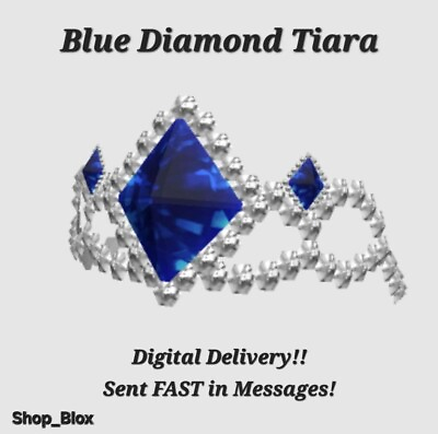 #ad ROBLOX Celebrity Series 2 Bride Blue Diamond Tiara Code ONLY FAST DELIVERY $23.99