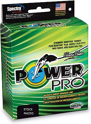 #ad Power Pro Spectra Fiber Braided Fishing Line $40.86