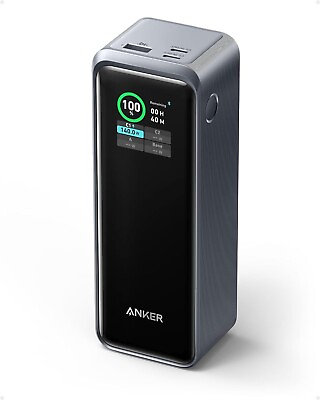 #ad #ad Anker Prime Power Bank 27650mAh 3 Port 250W Portable Charger 99.54Wh Smart $199.99