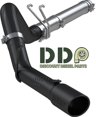 #ad ArmorBLK 4quot; Exhaust System for 2008 2010 Ford F 250 350 450 6.4L Diesel S6242BLK $474.99