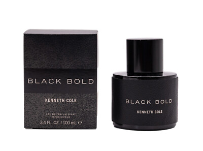 #ad Black Bold by Kenneth Cole EDP Cologne for Men 3.4 oz Brand New In Box $28.85