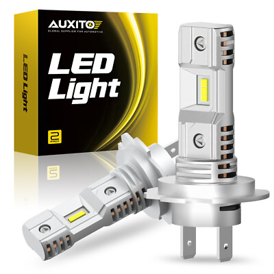 #ad 2X AUXITO LED H7 Headlight Bulbs Upgrade Headlamp High Low Beam Bright White $23.74