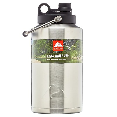 #ad RTIC One Gallon Insulated Water Bottle Jug Rambler Stainless Steel $27.47