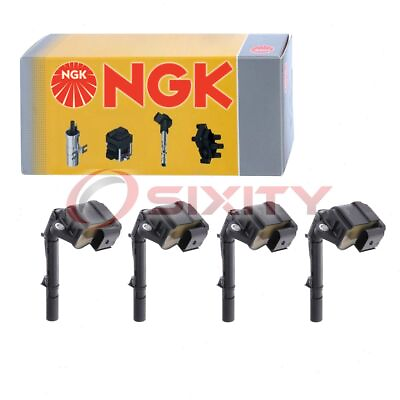 #ad 4 pc NGK Ignition Coils for 2016 2019 Mercedes Benz GLC300 2.0L L4 Spark gc $297.21