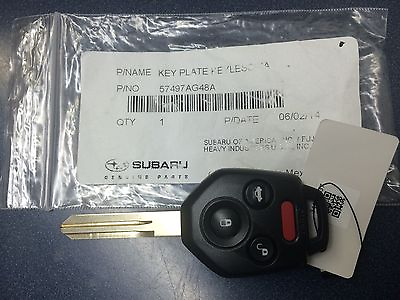 #ad New Genuine Subaru Replacement Keyless Remote Key Fob 2009 Legacy Tribeca Outbac $70.99